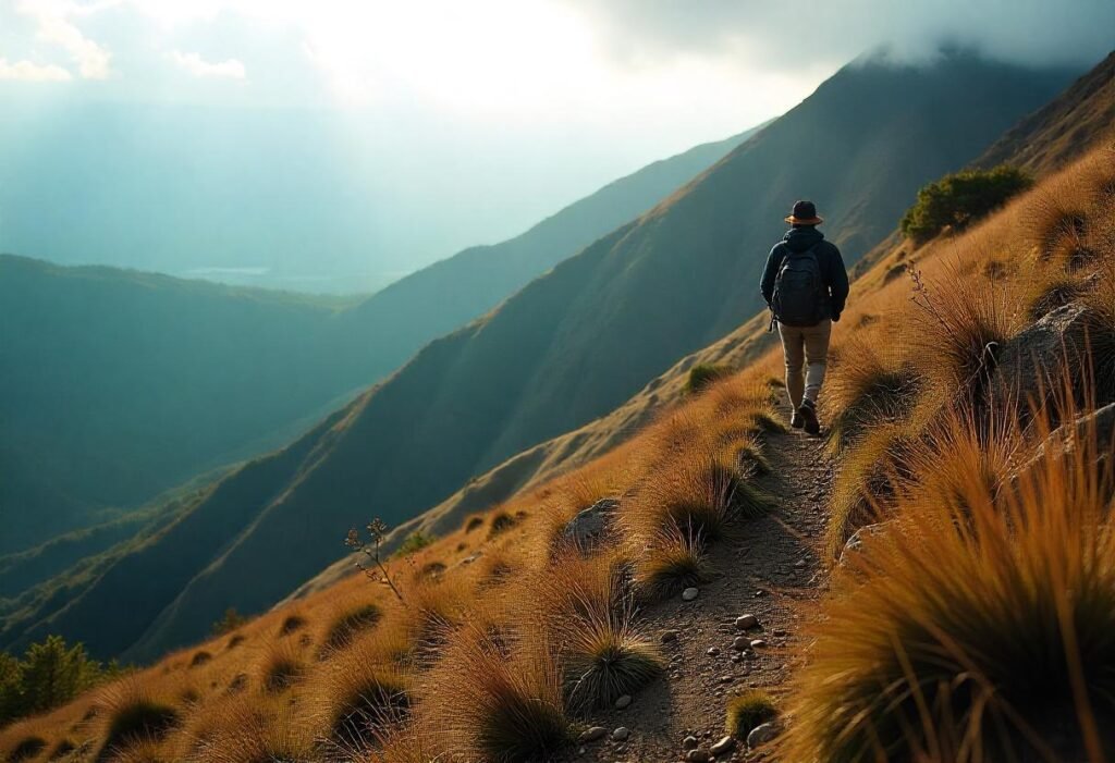 1 mount kelimutu HIKE 3