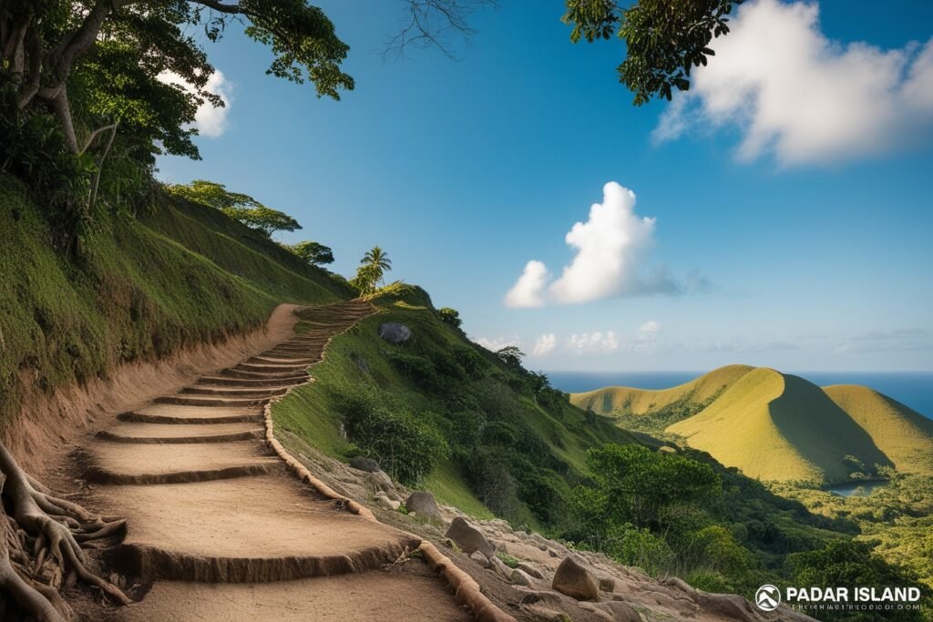 4 padar island HIKE 1